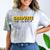 Sign My Shirt Graduate I Sign Sign School Graduation Comfort Color Blast T-Shirt Smoke