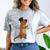 SmileteesGrad Cute Sea Otter Graduation T-Shirt Comfort Color Blast T-Shirt Smoke