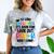So Long Preschool Pre-K Here I Come Graduation Comfort Color Blast T-Shirt Smoke