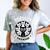 Socially Awkward Cute Introvert Cat Meme Anti-Social Club Comfort Color Blast T-Shirt Smoke