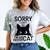Sorry I Can't Go I'm An Indoor Cat Introvert Cats Comfort Color Blast T-Shirt Smoke Sorry I Can't Go I'm An Indoor Cat Introvert Cats Comfort Color Blast T-Shirt Smoke