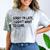 Sorry I Am Late Sarcastic Introvert Quote Text Comfort Color Blast T-Shirt Smoke
