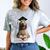Spinone Italiano Dog Graduation Cap School Graduate Owner Men Women Kids Comfort Color Blast T-Shirt Smoke