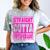 Straight Outta Fifth Grade Graduation Class Comfort Color Blast T-Shirt Smoke