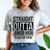Straight Outta Junior High Graduation Class Of 2018 Comfort Color Blast T-Shirt Smoke