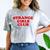 Strange Girls Club Weird Antisocial Introvert Humor Comfort Color Blast T-Shirt Smoke