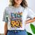 I Survived The 90s – Cute Retro Cartoon Nostalgia Comfort Color Blast T-Shirt Smoke