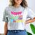 Sweet Happy Last Day Of 3rd Grade Kids Graduation T Comfort Color Blast T-Shirt Smoke