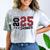 Swimming Senior Night Swimming Senior 2025 Graduation 59 Comfort Color Blast T-Shirt Smoke