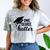 Women's One Degree Hotter College Masters PhD Graduation Party Comfort Color Blast T-Shirt Smoke