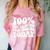 100 Not Leaving The House Today Introverts Comfort Color Blast T-Shirt Clay