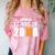2018 Business Graduation Shirt Business Major Comfort Color Blast T-Shirt Clay