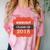 We Out 2018 Graduation Shirts Comfort Color Blast T-Shirt Clay