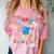 2018 Kindergarten Graduation Graduate Boys Girls Shirt Comfort Color Blast T-Shirt Clay