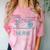 2018 Nursing Graduation Shirt For Nurse Student Mom Comfort Color Blast T-Shirt Clay