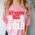 2018 Senior Graduation My Happy Class Shirt Comfort Color Blast T-Shirt Clay