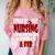 2020 Graduation Nurses RN LPN NP Comfort Color Blast T-Shirt Clay