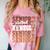 2026 Football Senior Auntie Graduation Matching Family Comfort Color Blast T-Shirt Clay