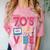 70s Retro Style Roller Skate Cassette Music Nostalgia Comfort Color Blast T-Shirt Clay 70s Retro Style Roller Skate Cassette Music Nostalgia Comfort Color Blast T-Shirt Clay