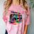 80s 90s Hip Hop Nostalgia Retro Boombox Music Lovers Comfort Color Blast T-Shirt Clay