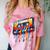 80s 90s Retro Party Costume Nostalgia Cassette Comfort Color Blast T-Shirt Clay