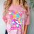 80's Baby 90's Made Me 1980s 1990s Nostalgia Retro Party Comfort Color Blast T-Shirt Clay