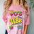 90s Nostalgia Retro Apparel 90'S Vibe Retro Comfort Color Blast T-Shirt Clay