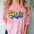 90s Retro Pop Art Rainbow Lips Nostalgia Costume 90s Comfort Color Blast T-Shirt Clay 90s Retro Pop Art Rainbow Lips Nostalgia Costume 90s Comfort Color Blast T-Shirt Clay