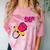 90’s Ring Retro Nostalgia Colorful Throwback Comfort Color Blast T-Shirt Clay