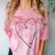 Accountant Heart Shirt Graduation Comfort Color Blast T-Shirt Clay