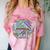 Accounting Major Shirt Graduation College CPA Word Cloud Comfort Color Blast T-Shirt Clay