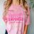 Advocate Support Empower Groovy Social Worker Graduation MSW Comfort Color Blast T-Shirt Clay