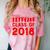 & Red Class Of 2018 Senior Graduation T Shirt Comfort Color Blast T-Shirt Clay