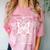 Anti-Social Butterfly Introvert Dislike People Comfort Color Blast T-Shirt Clay