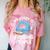 Anti-Social Club Homebody Introvert Hibernate Hermit Shyness Comfort Color Blast T-Shirt Clay
