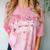 ANTISOCIAL BUTTERFLY Introvert Comfort Color Blast T-Shirt Clay