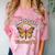 Antisocial Butterfly Tee For Introvert Men Women Girls Comfort Color Blast T-Shirt Clay