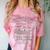 Automotive Nostalgia Classic Car Cruise-In Distressed Comfort Color Blast T-Shirt Clay