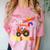 My Baby Just Crushed Preschool Graduation Comfort Color Blast T-Shirt Clay