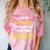 Bar Exam Shirt Law School Graduation Comfort Color Blast T-Shirt Clay