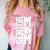 Baseball Senior Mom Class Of 2026 Senior Night Graduation Comfort Color Blast T-Shirt Clay