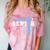 Basketball Senior Night Basketball Senior 2025 Graduation 40 Comfort Color Blast T-Shirt Clay