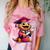Bearded Dragon Graduation Kindergarten Elementary Girl Boy Comfort Color Blast T-Shirt Clay