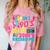 Born In The 90's But The 2000's Raised Me Y2K Nostalgia Comfort Color Blast T-Shirt Clay