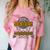 Boys Basketball Senior Class Of 2021 Teenage Graduation Comfort Color Blast T-Shirt Clay