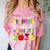 My Brother Graduated Kindergarten Class Of 2025 Graduation Comfort Color Blast T-Shirt Clay