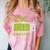 Bsc Completed Bachelor Of Science Graduation 2025 Comfort Color Blast T-Shirt Clay