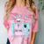 I Can't Go My Cat Said No Introvert Anxiety Cat Lover Comfort Color Blast T-Shirt Clay I Can't Go My Cat Said No Introvert Anxiety Cat Lover Comfort Color Blast T-Shirt Clay
