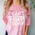 I Can't People Today Introvert Sarcastic Comfort Color Blast T-Shirt Clay I Can't People Today Introvert Sarcastic Comfort Color Blast T-Shirt Clay