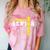 Cheerleading Senior Night Cheer Senior 2025 Graduation 11 Comfort Color Blast T-Shirt Clay